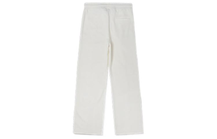 (WMNS) Converse Logo Knit Pants Asia Sizing 'Ivory' 10024049-A04