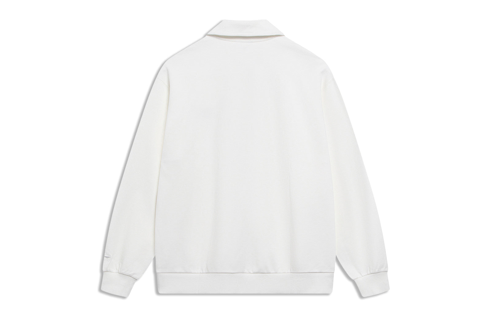 Li-Ning Counterflow Triple Logo Half Zip Sweatshirt 'White' AWDT589-1