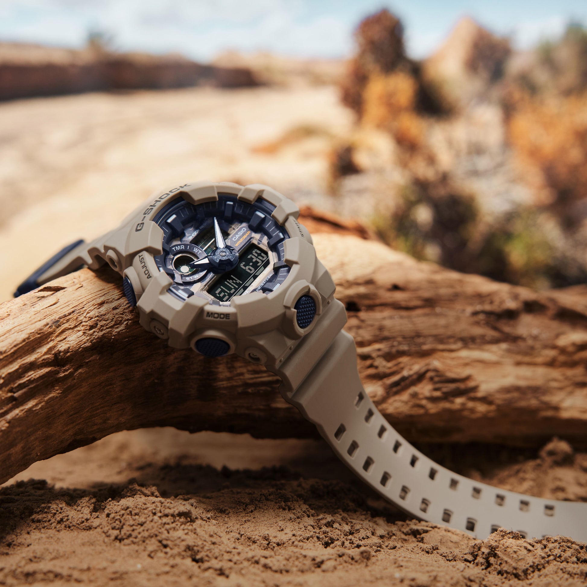 CASIO G-Shock Analog-Digital 'Brown' GA-700CA-5APR