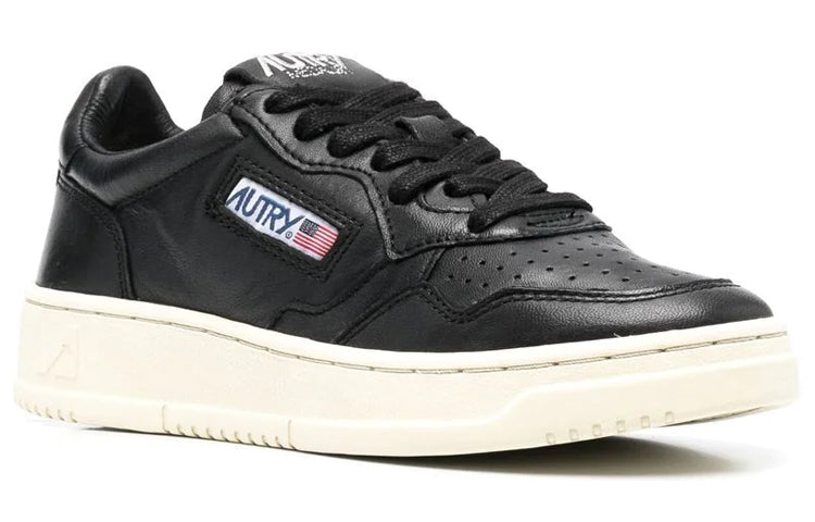 (WMNS) Autry Medalist Low Goat Skin 'Black' AULW-GG05