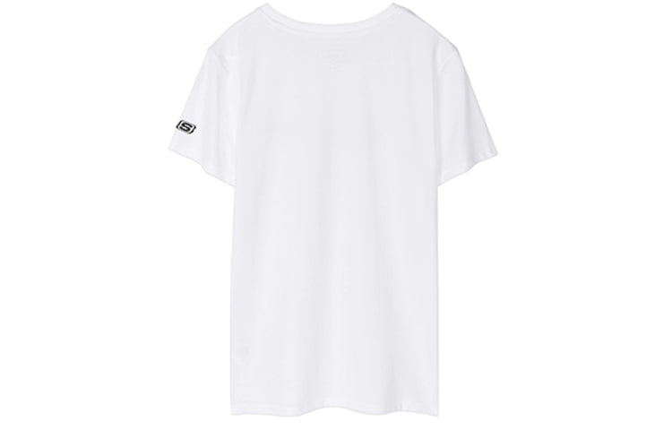Men's Skechers Printing Short Sleeve t White C219M025-0019