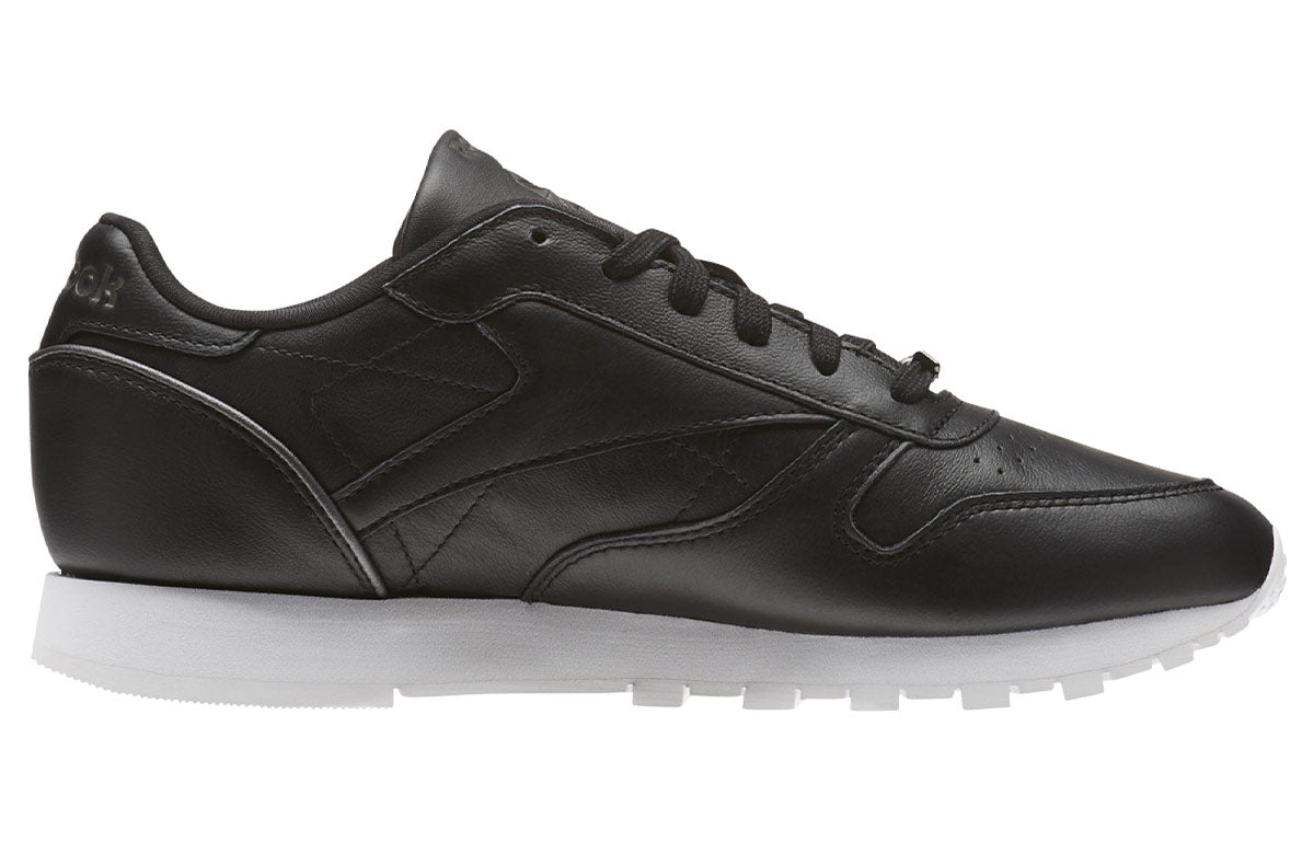 (WMNS) Reebok Classic Leather HW 'Black' BS9879