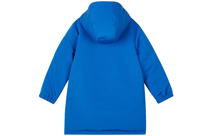 (GS) Skechers Casual Long Down Jacket 'Blue' L421K135-007G