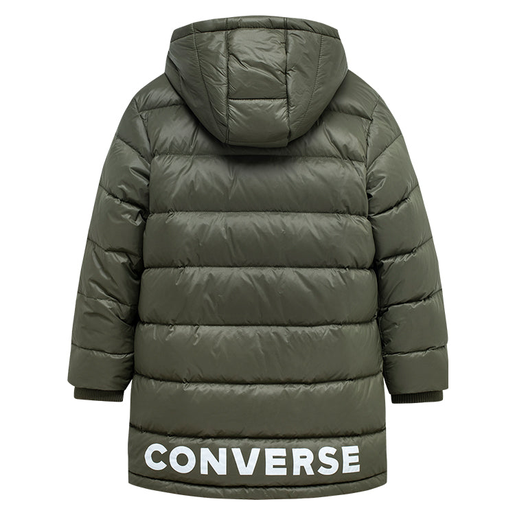 (PS) Converse Long Down Jacket Asia Sizing 'Olive Green' CV2242085GS-003
