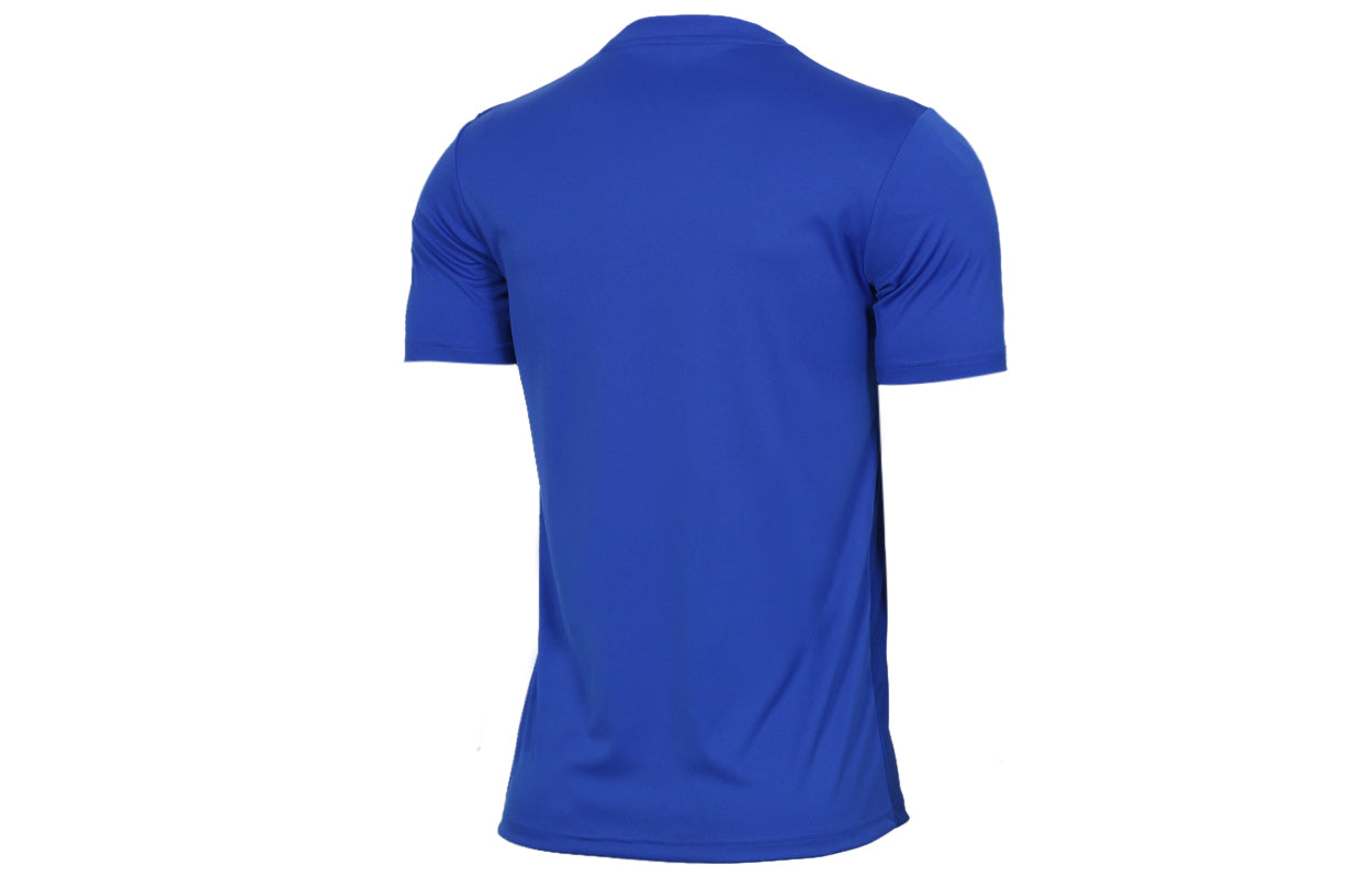 Men's adidas Campeon19 Jsy Casual Sports Breathable Soccer/Football Short Sleeve Blue T-Shirt DP6810