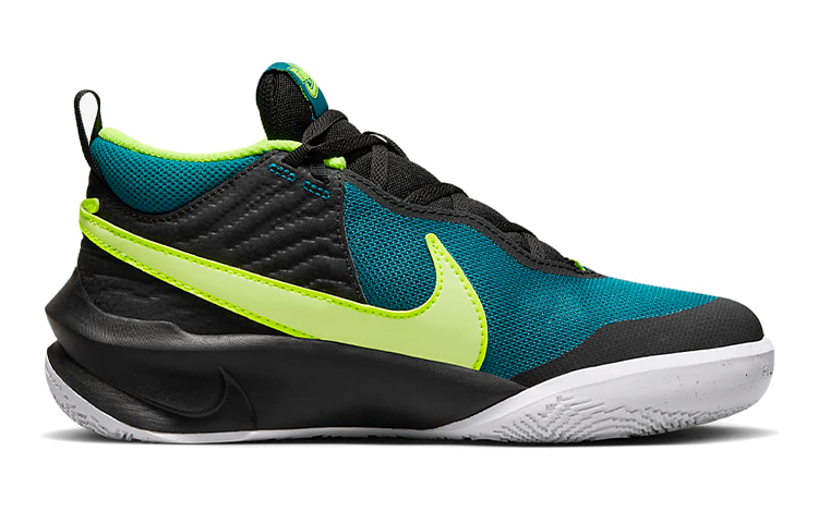 (GS) Nike Team Hustle D 10 'Black Barely Volt' CW6735-012