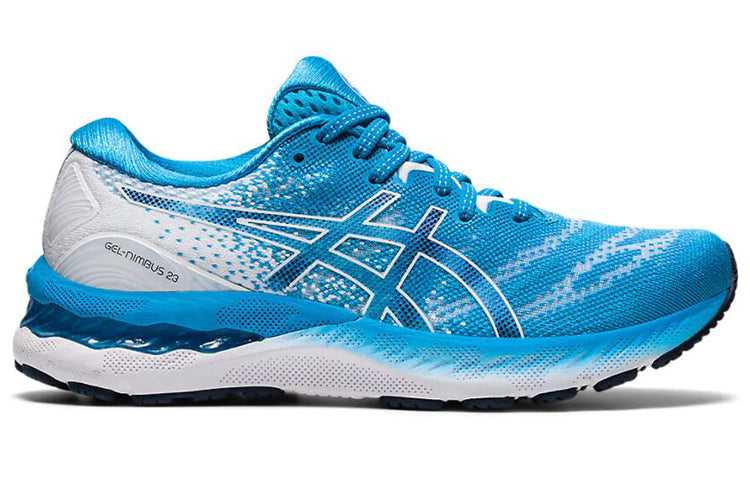 (WMNS) ASICS Gel-Nimbus 23 'Digital Aqua' 1012A885-401