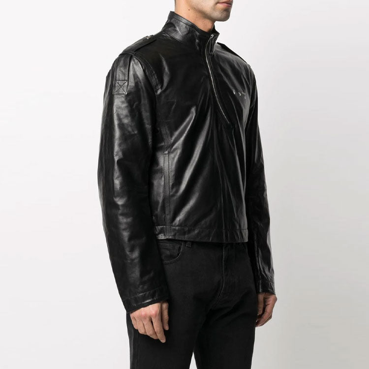 Off-White Logo Windproof Jacket Version Black OMJA058R21LEA0011001