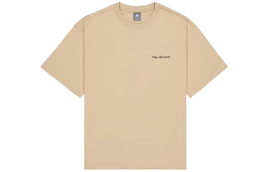 New Balance Wordmark Logo Skate Graphic T-Shirt Asia Sizing 'Incense' AMT42338-INC