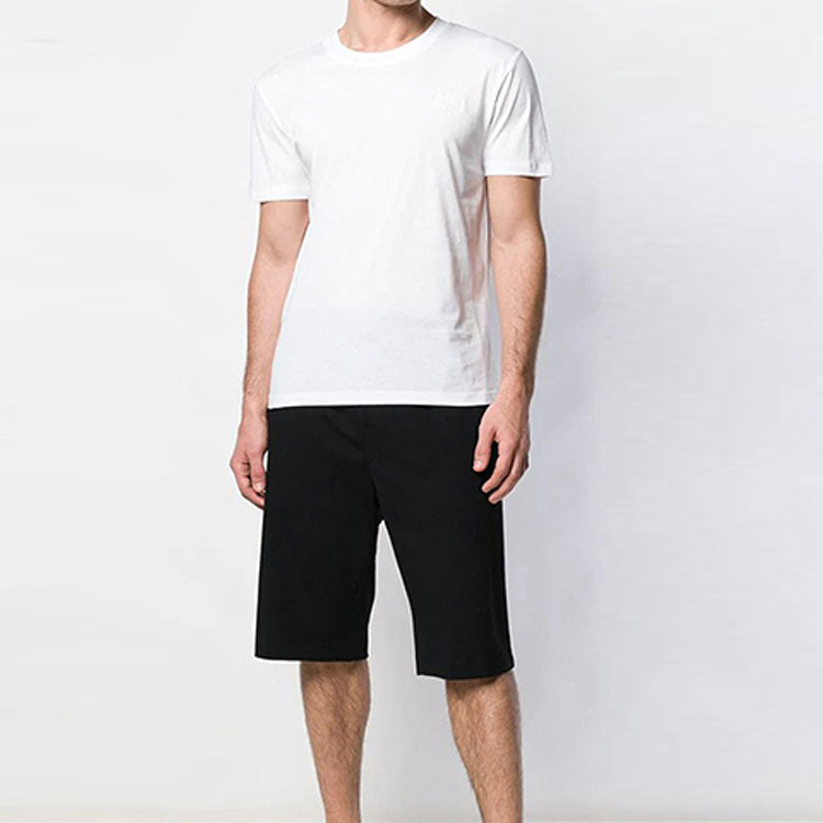 Men's McQ Alexander McQueen Embroidered Short Sleeve White 277605-RMT74-9000