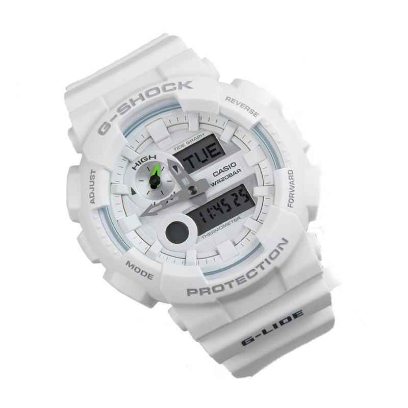 CASIO G-Shock Analog-Digital 'White' GAX-100A-7APR+GMA-B800-7APR