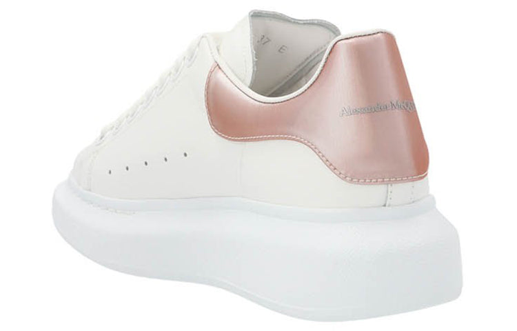 (WMNS) Alexander McQueen Oversize Sole Sneakers 'White Pink' 676702WIBNB9042