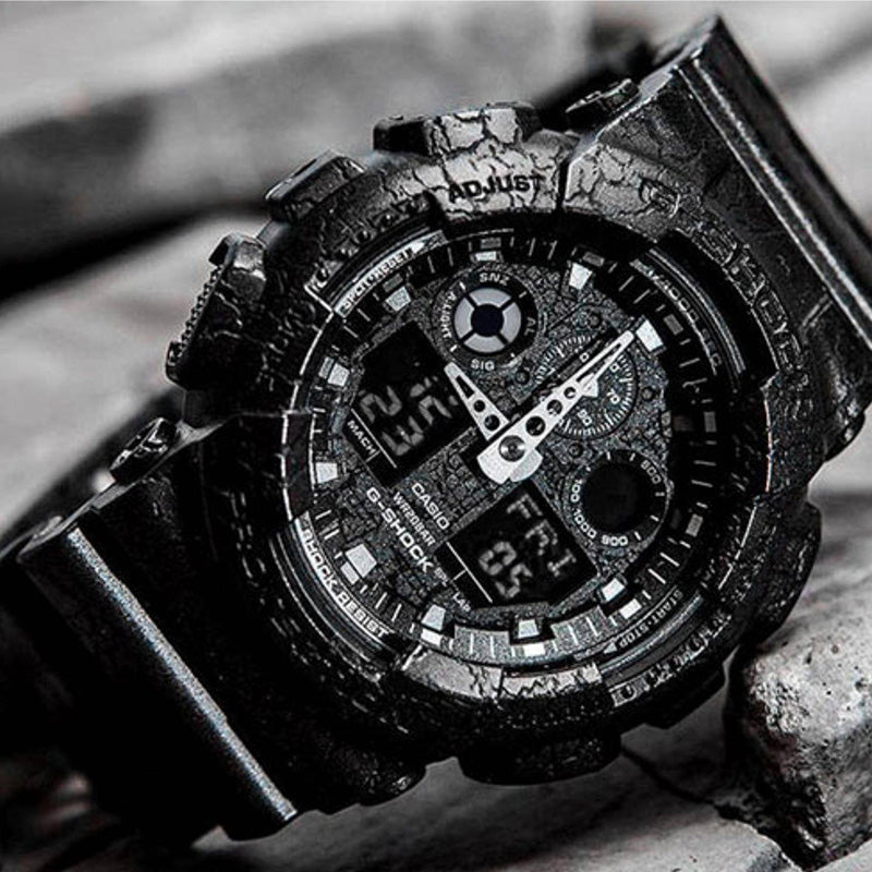 CASIO G-Shock Analog-Digital 'Black' GA-100CG-1A