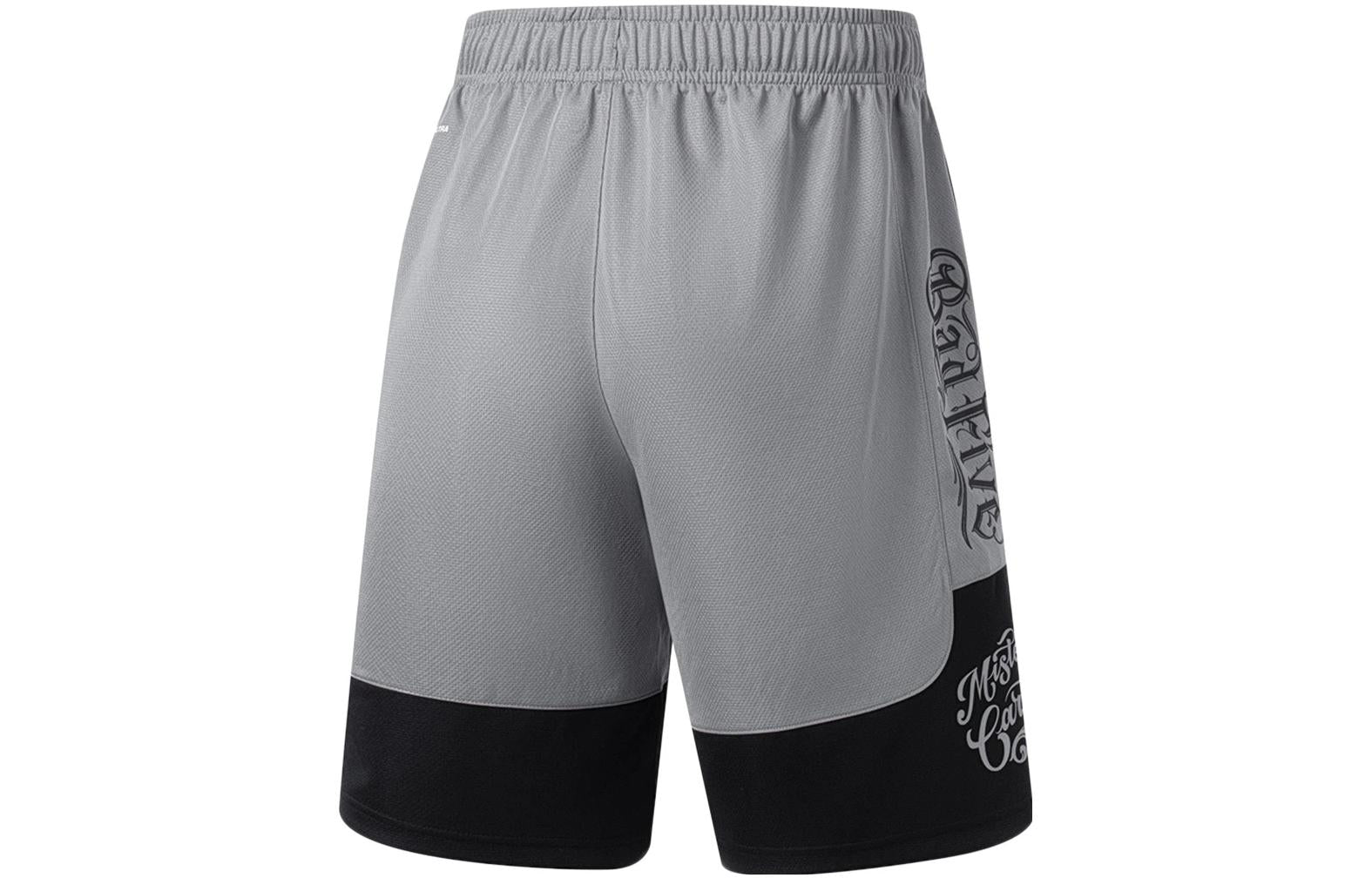 Li-Ning x Mister Cartoon BadFive Basketball Shorts 'Grey Black' AAPT045-9