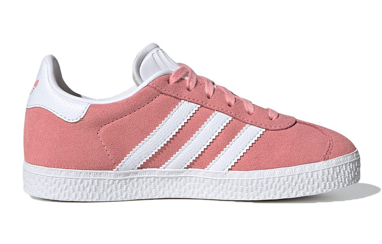 (GS) adidas Gazelle J Shoes 'Pink White Golden' EF5644