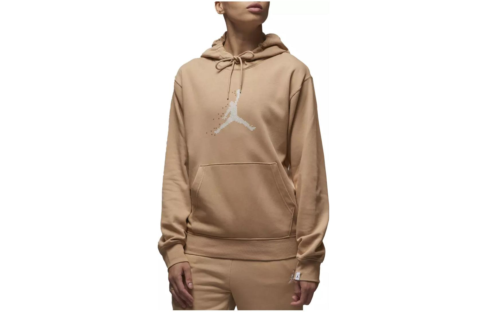 Air Jordan Festive Fleece Pullover Hoodie 'Hemp' FD7465-200