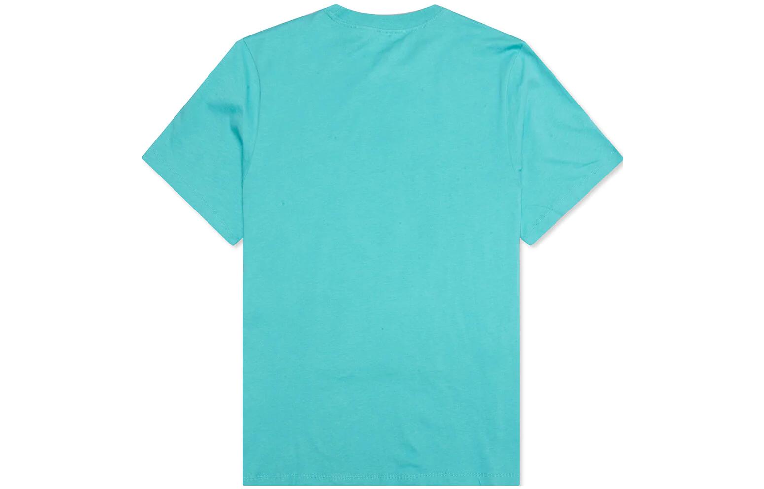 Men's Air Jordan Flight Essentials Printing Alphabet Round Neck Cotton Short Sleeve Green T-Shirt DH8970-392