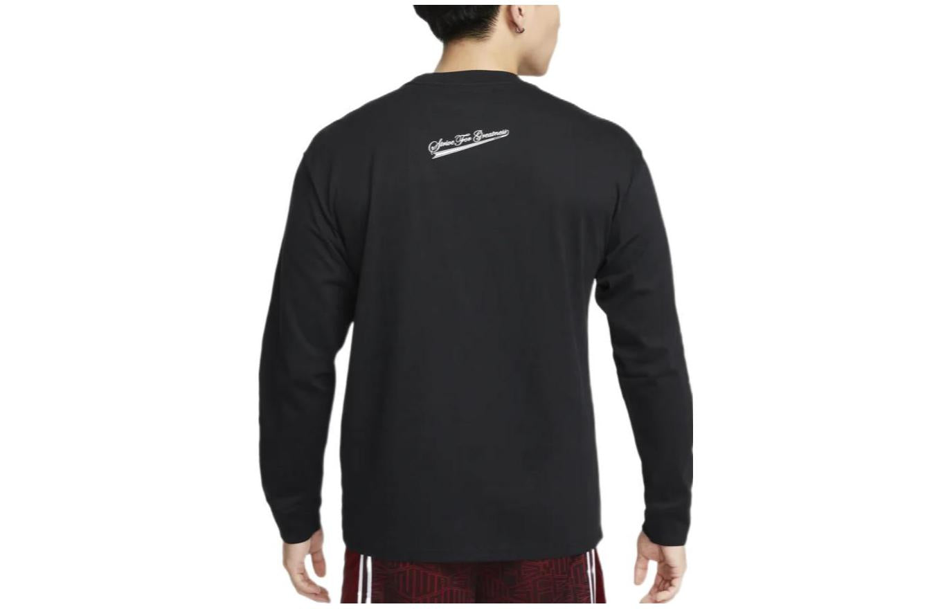 Nike x LeBron James x Liverpool FC Max90 Long Sleeve Tee 'Black' FD4025-010