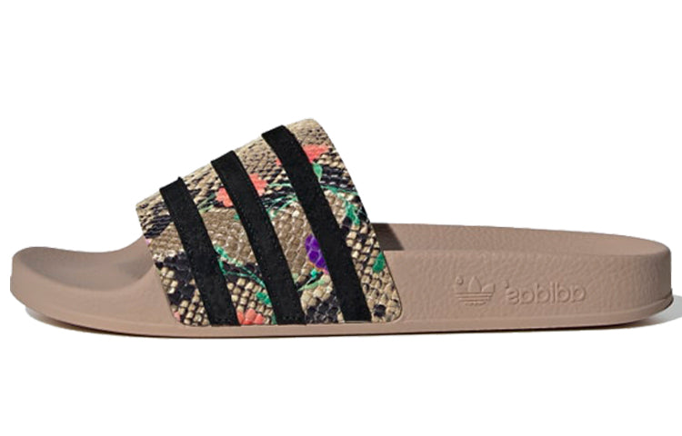 (WMNS) adidas Adilette Slides 'Snakeskin Embossed' EF5651