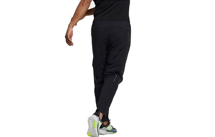 Men's adidas Logo Printing Side Stripe Sports Pants/Trousers/Joggers Black H52733