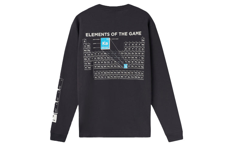 New Balance KL2 Elements of The Game Long Sleeve Top Asia Sizing 'Black White' MT03596-PHM