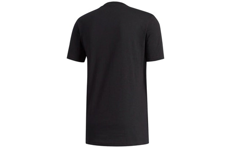 adidas Football Soccer/Football Sports Short Sleeve Black FJ4561