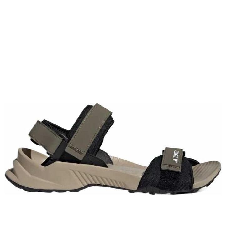 adidas Terrex Hydroterra Sandals 'Olive Strata Core Black Wonder Beige' JQ2236