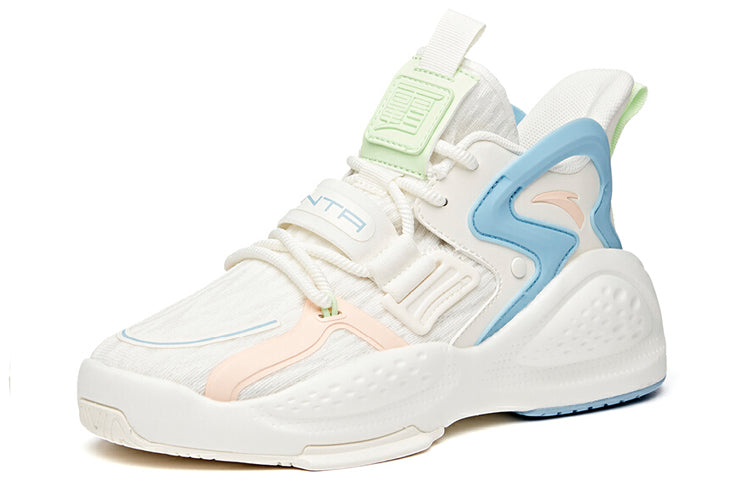 (WMNS) ANTA Life Series Sneakers 'White Blue' 122038081-3
