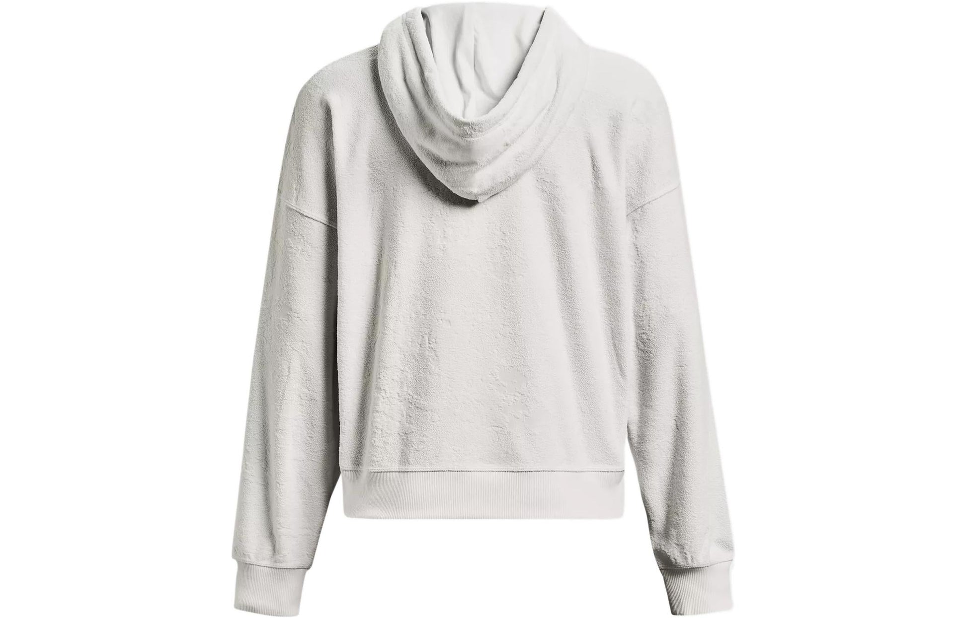 (WMNS) Under Armour Journey Terry Hoodie 'Light Grey' 1376915-006