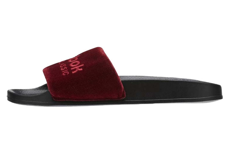 Reebok classic slide Sports slippers 'Wine' CN4191