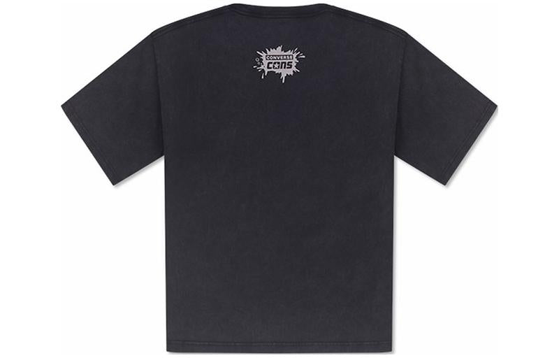 Converse Summer Drinks T-Shirt Asia Sizing 'Black' 10027227-A02