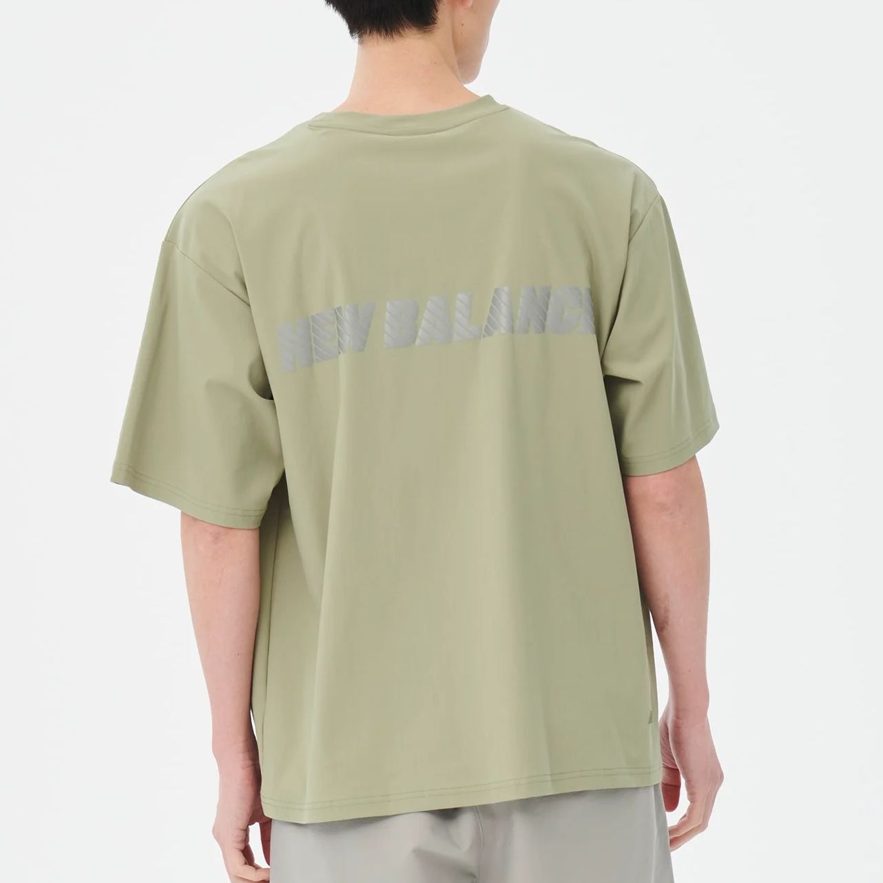 New Balance MET24 Training Short Sleeve Tee Asia Sizing 'Olive Leaf' AMT35002-OLF