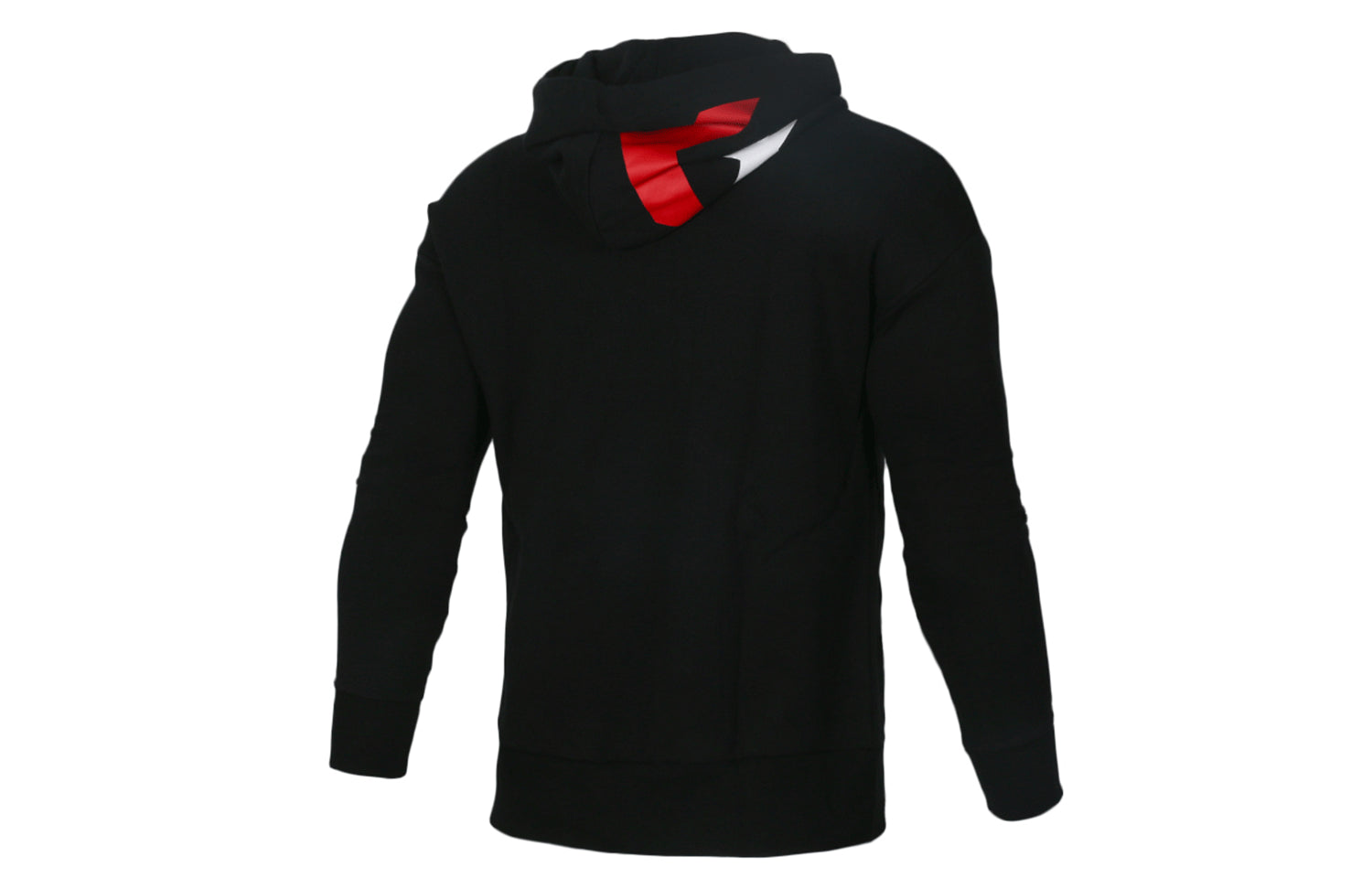 (WMNS) Converse Wordmark Big Logo Hoodie Asia Sizing 'Black' 10007113-A01