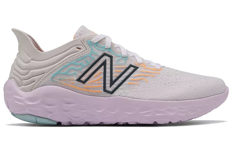 (WMNS) New Balance Fresh Foam Beacon v3 'White Black Pink' WBECNCW3