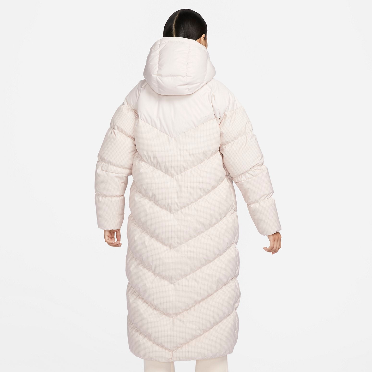 (WMNS) Nike THERMA-FIT Loose Casual Long Down Jacket 'Off White' FD8213-104
