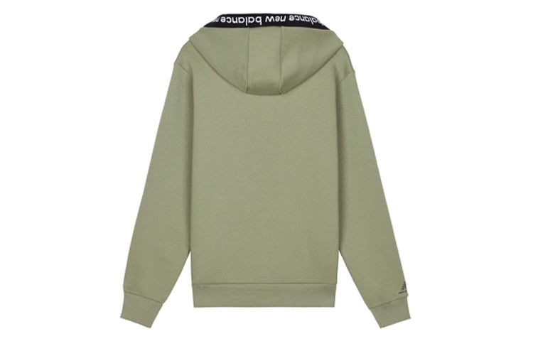 New Balance logo Green AMT03340-FRO