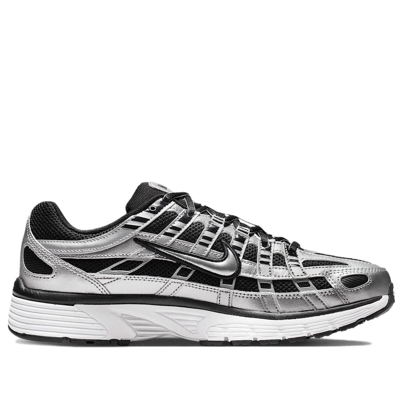 (WMNS) Nike P-6000 'Metallic Silver Black White' BV1021-013