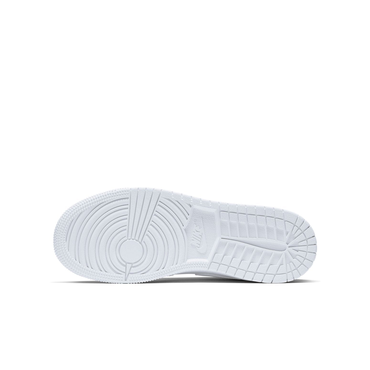 (GS) Air Jordan 1 Low 'Triple White Logo' 553560-126