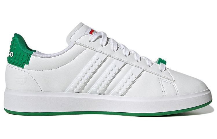 adidas x LEGO 2.0 Grand Court 'White Green' GW7177
