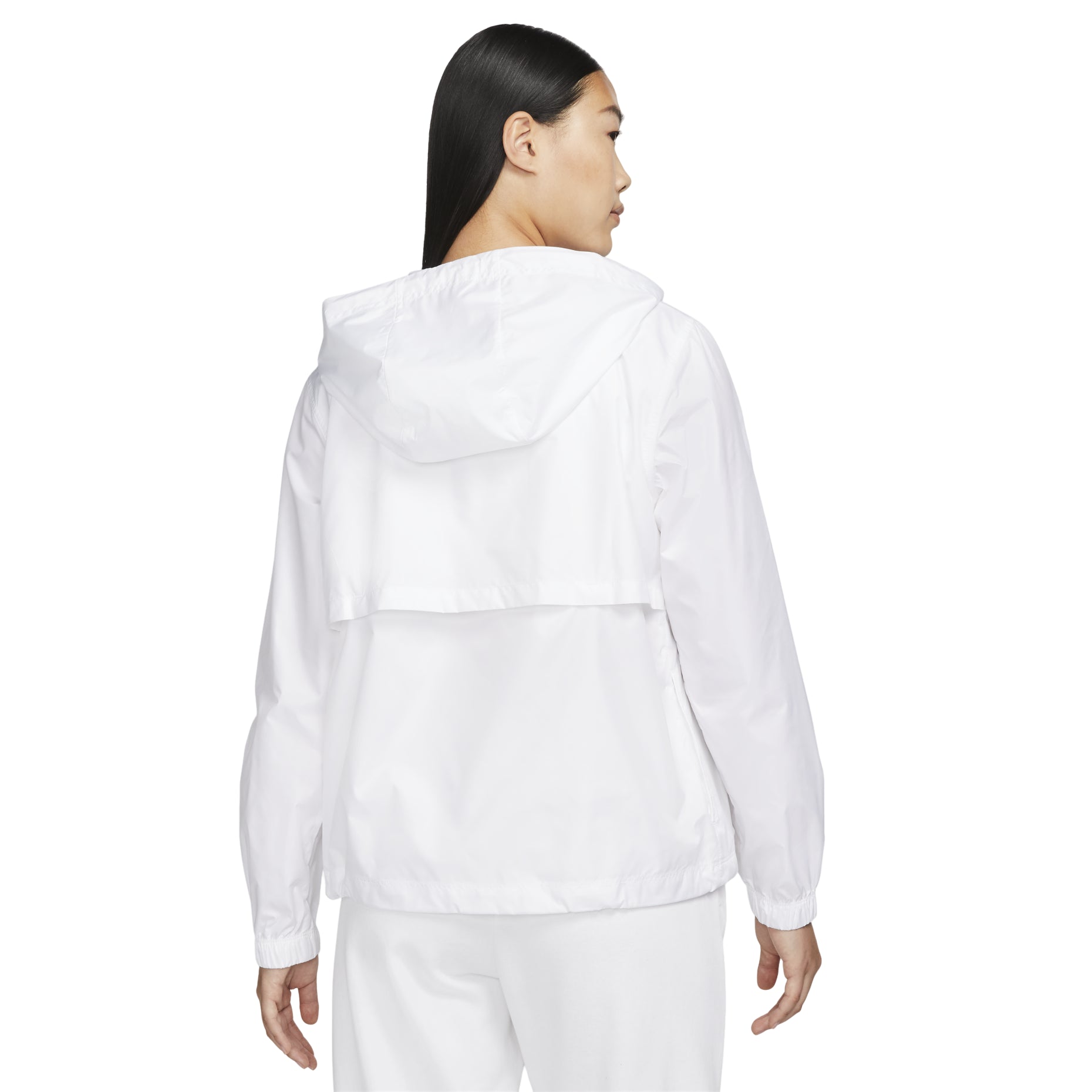 (WMNS) Nike Sportswear Essential Repel Woven Jacket 'White' DM6180-100