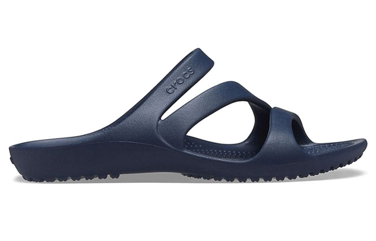 (WMNS) Crocs Deep Blue Slippers 206756-410