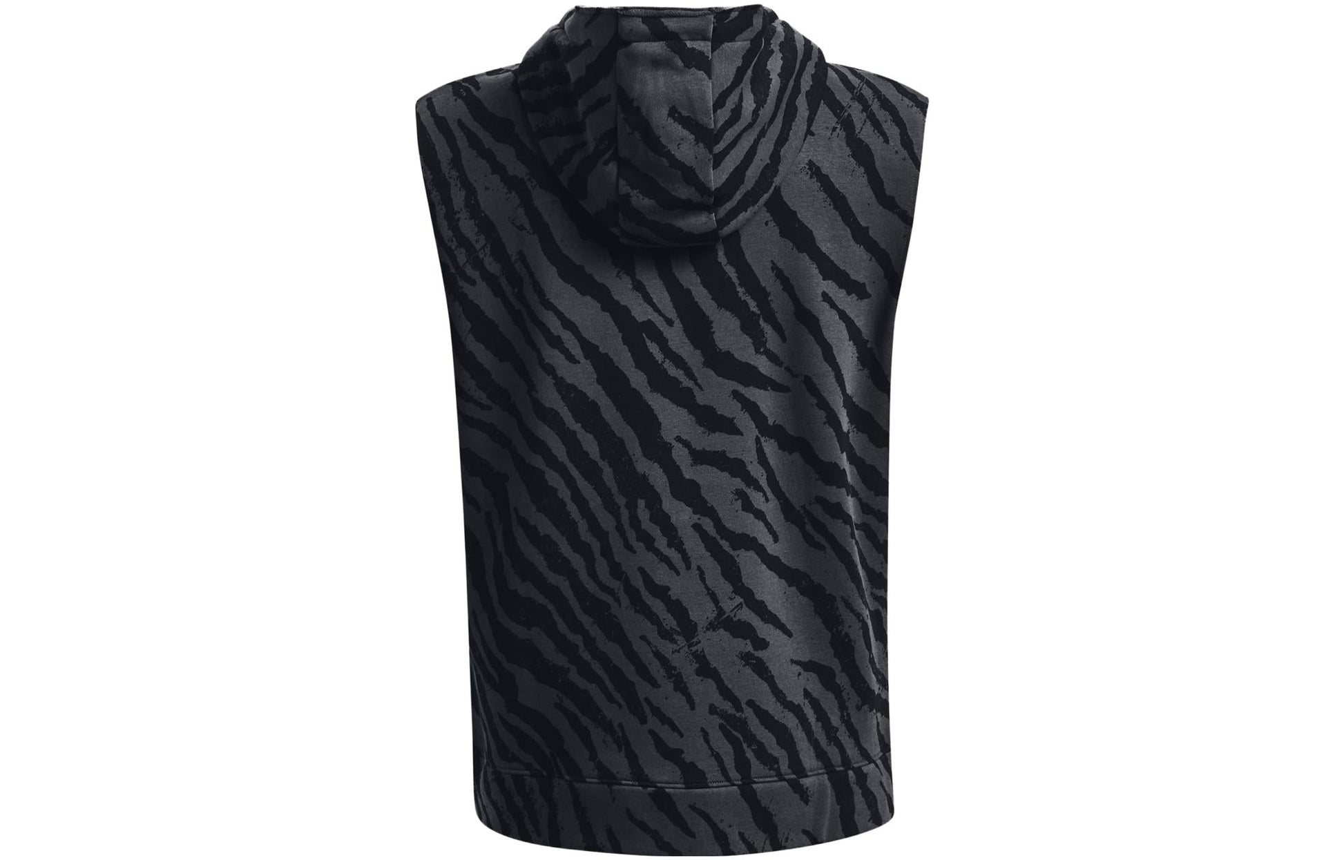 Under Armour Project Rock Rival Fleece Sleeveless Full Zip Top 'Black' 1377444-001