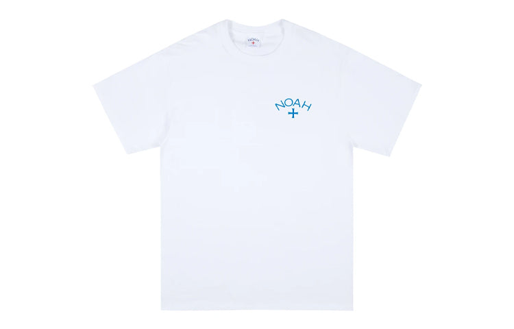 NOAH Printing Short Sleeve Unisex White T15SS20WHT