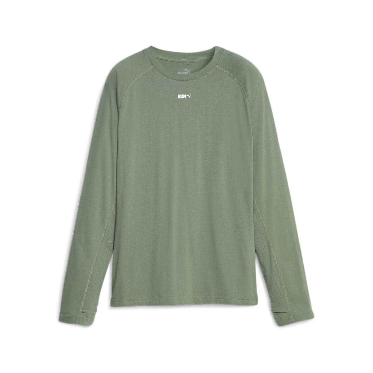 (WMNS) PUMA Run Long Sleeve T-Shirt 'Green' 524378-44