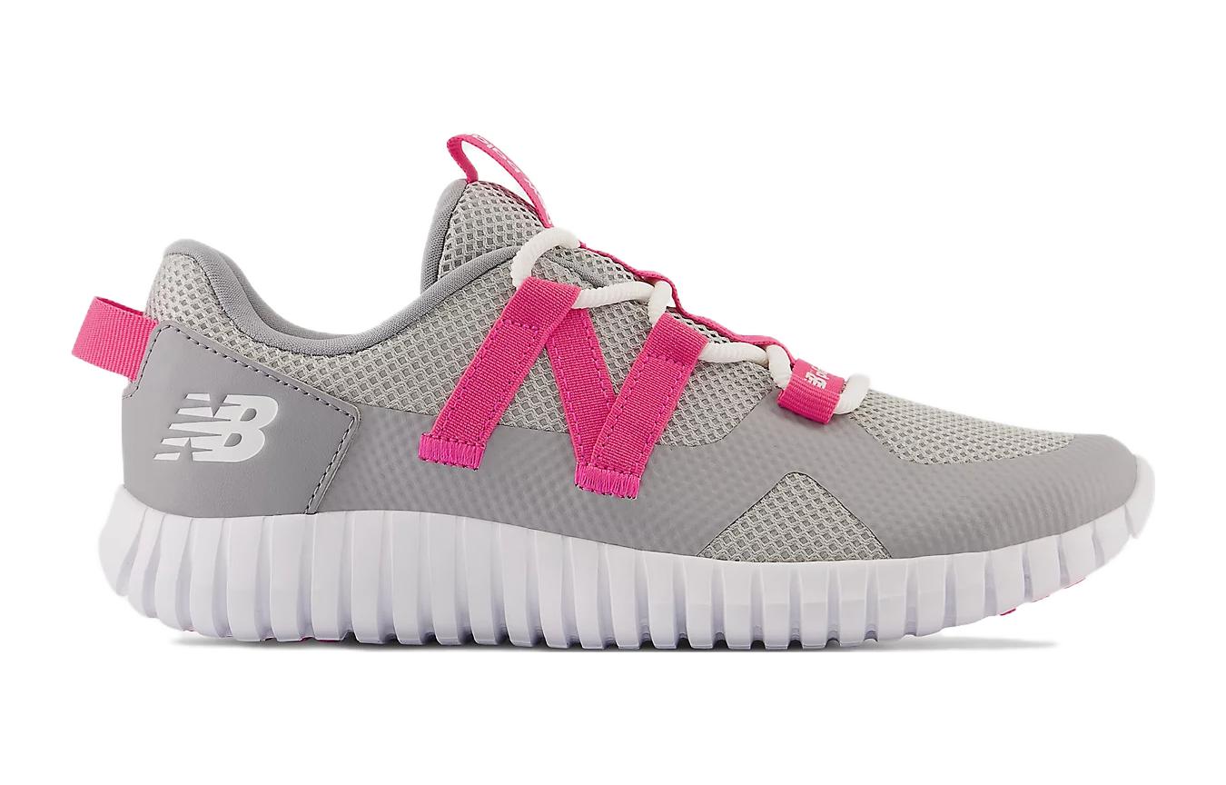 (GS) New Balance Playgruv v2 Bungee 'Grey Hi-Pink' GTPGRVAD
