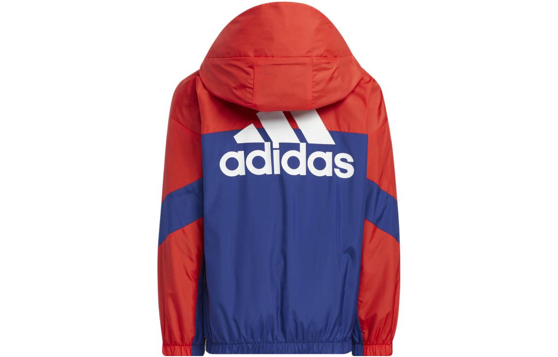 (GS) adidas Hooded jacket 'Blue' H40298