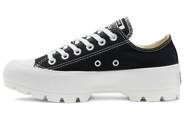 (WMNS) Converse Chuck Taylor All Star Lugged Low 'Black White' 567681C