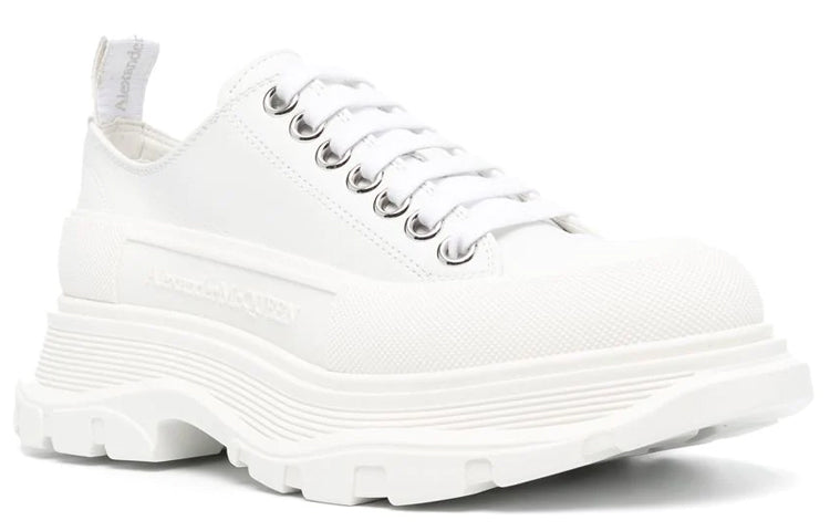(WMNS) Alexander McQueen Tread Slick Sneakers 'White' 702042WHZ629071