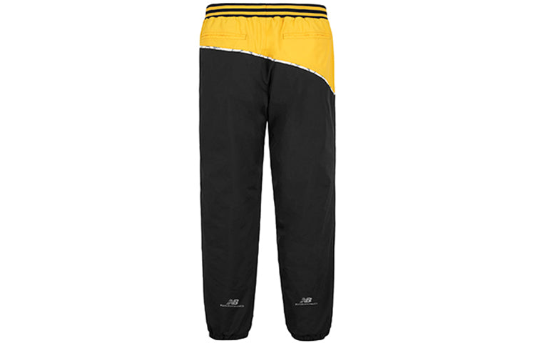 New Balance x Randomevent Rebirth Sweatpants Asia Sizing 'Black Yellow' NT94N213-MY