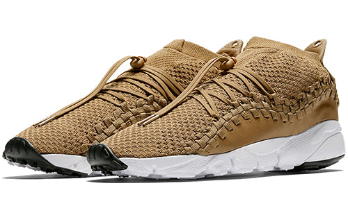 Nike Footscape Woven Chukka Flyknit 'Golden Beige' AO5417-400
